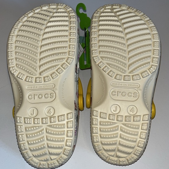 Crocs classic spring break clog Pool party beach palm flamingo shell big kids J4 - Picture 8 of 13